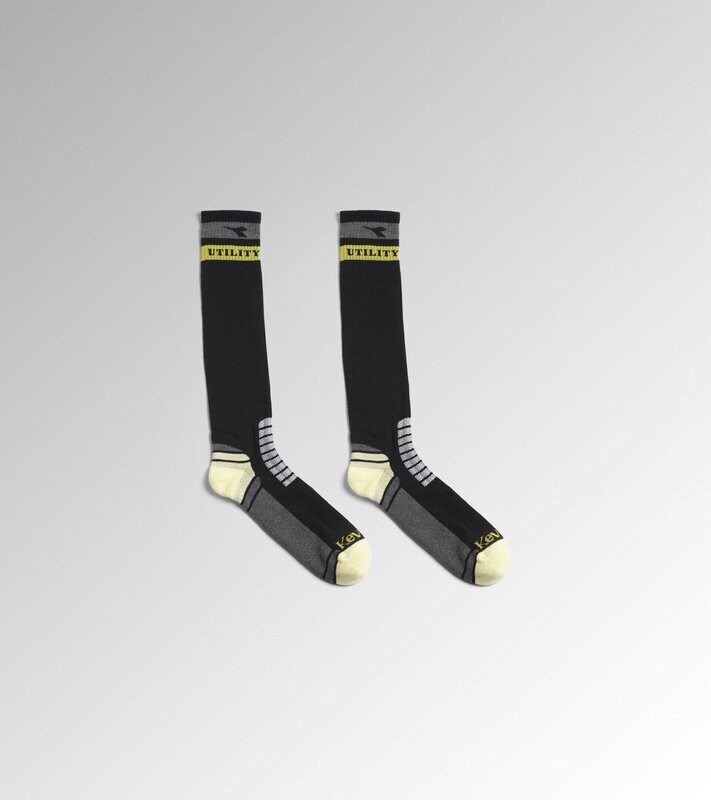 TECHNICAL WINTER SOCKS colore black/dark gull grey