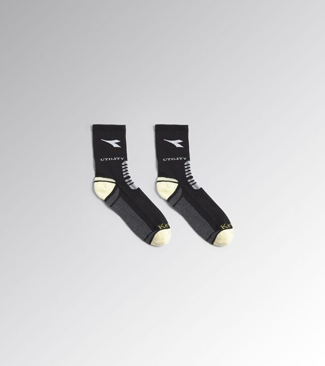TECH SUMMER SOCKS colore black/dark gull grey