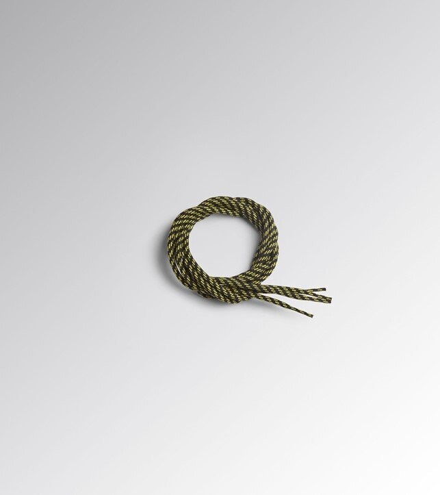 ROUND LACES STRIPED THERMO colore black/yellow croms
