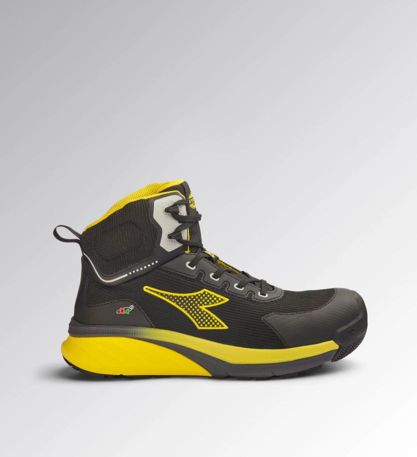 VORTEX DA2 MID S3S SC SR HRO ESD colore black / yellow croms