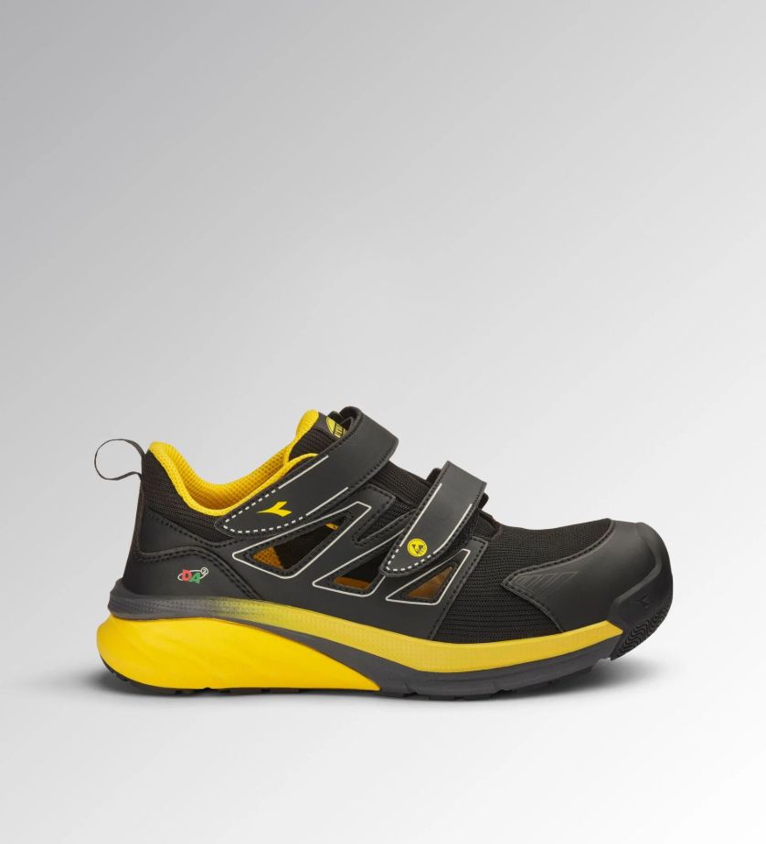 VORTEX DA2 SANDAL S1PS SC SR HRO ESD colore black / yellow croms