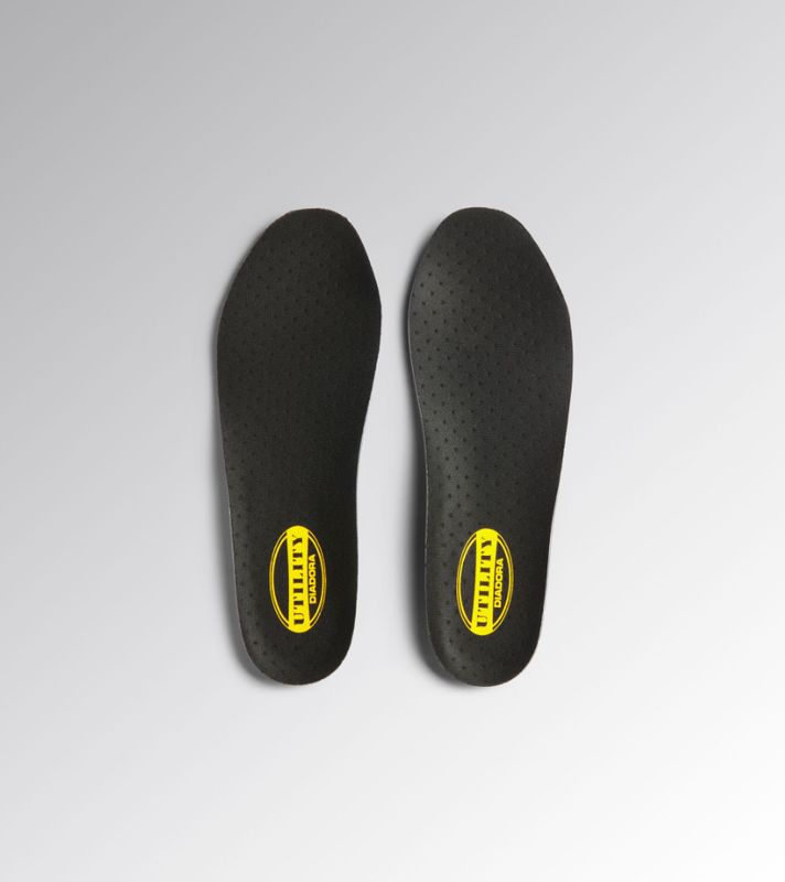 INSOLE CURLY PU FOAM colore black/winter sky