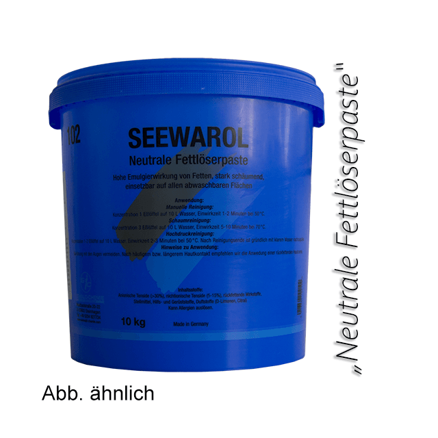 Seewarol - Neutrale Fettlöserpaste, 10kg-Eimer
