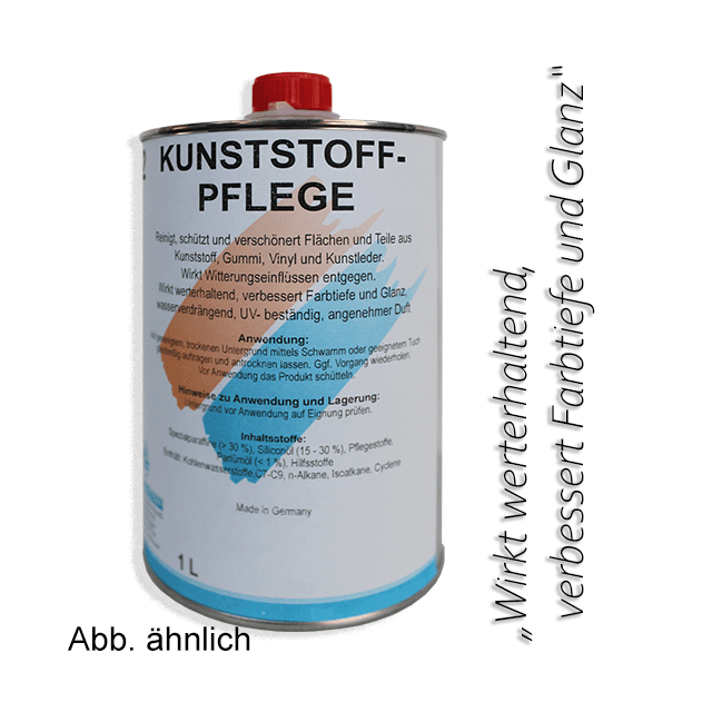Kunststoffpflege, 1L-Dose Kunststoffpflege, 1L-Dose