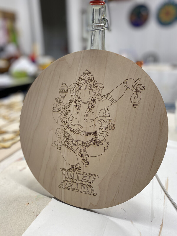 Ganesha Wall Mount DIY Kit