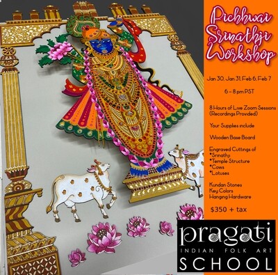 Pichhwai Srinathji 3D Workshop