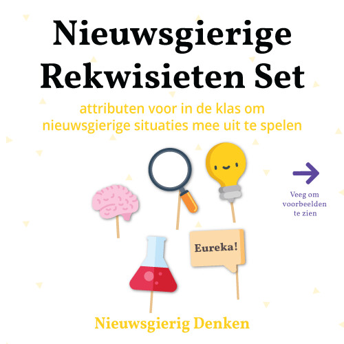 Speelattributen: Nieuwsgierige Rekwisieten Set