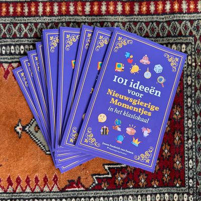 101 ideeën voor Nieuwsgierige Momentjes tijdens je les (gedrukt) onderwijs boek
