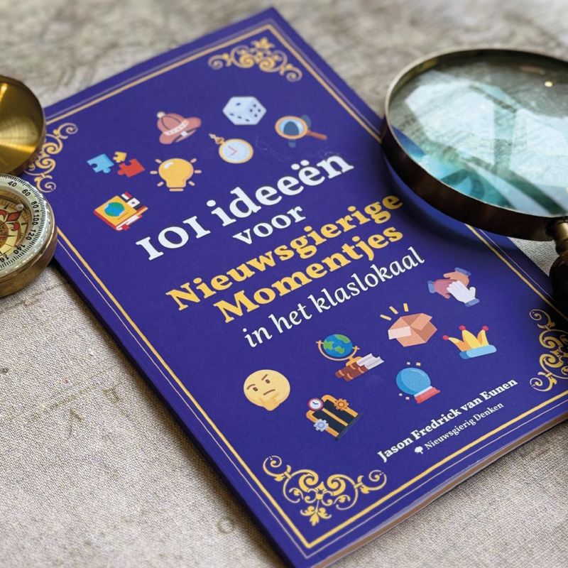 101 ideeën voor Nieuwsgierige Momentjes tijdens je les (gedrukt) onderwijs boek