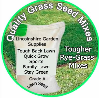 Grass Seed Mixes designed harder wearing Lawns.