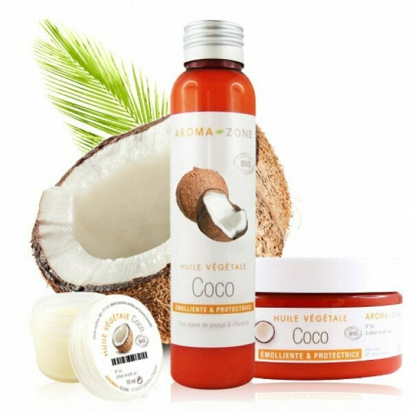 Huile végétale de Coco Bio