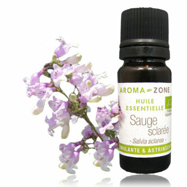 Huile essentielle de Sauge Sclarée bio de Provence