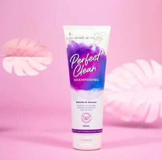 Shampooing Perfect Clean- nettoie en douceur- 250ML-Protéine de baobab, extraits de pomme, Noix de coco-Les secrets de loly