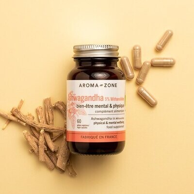 Ashwagandha - 60 gélules - Complément alimentaire