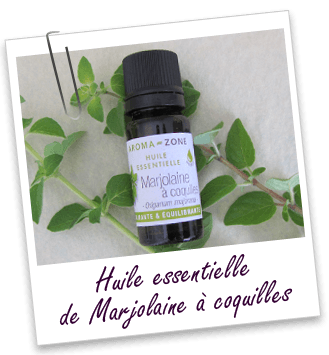 Huile essentielle Marjolaine à Coquilles