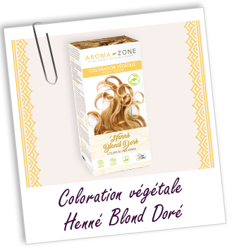 Coloration Végétale Henné Blond Doré