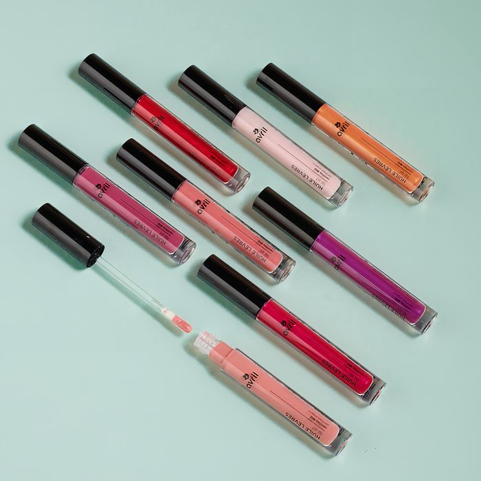 Huile lèvres colorée glossy