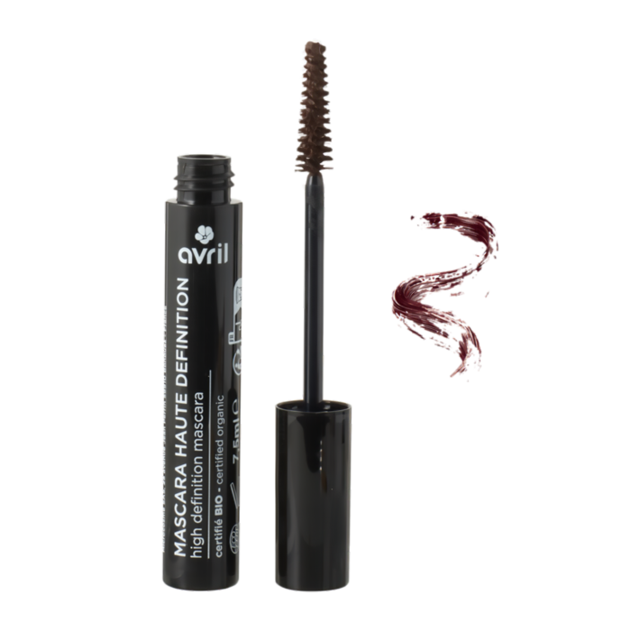 Mascara haute définition marron Avril