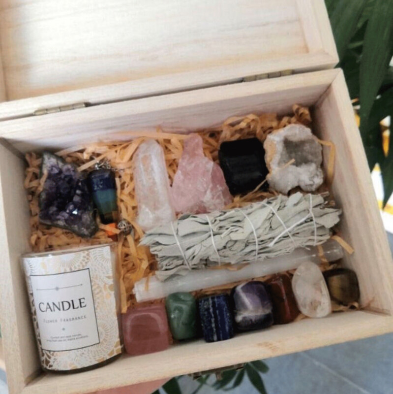 Healing Home & Heart Self-Care Crystal Healing Kits