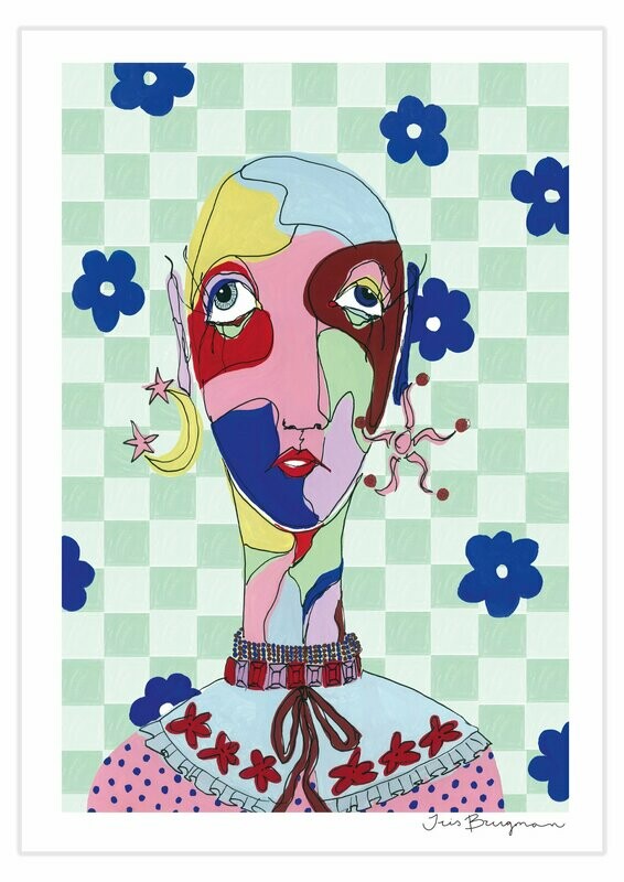 Dreaming of a gingham checked wallpaper