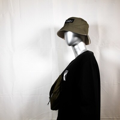 RAPX BUCKET HAT olive / black white