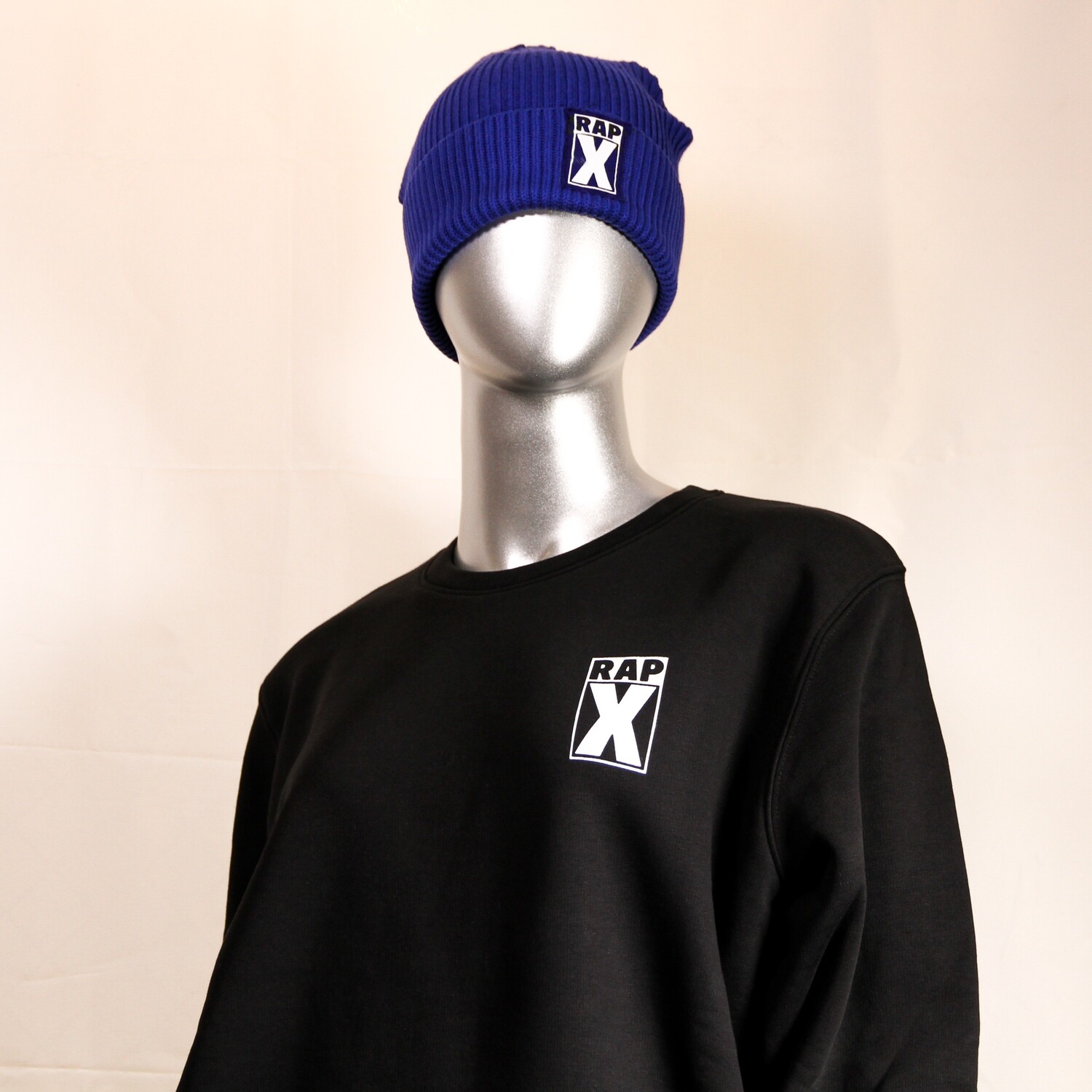 RAPX backside LOGO SWEAT black/white