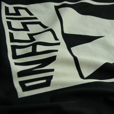 ONASSIS X T-SHIRT black/creamwhite - 200GSM
