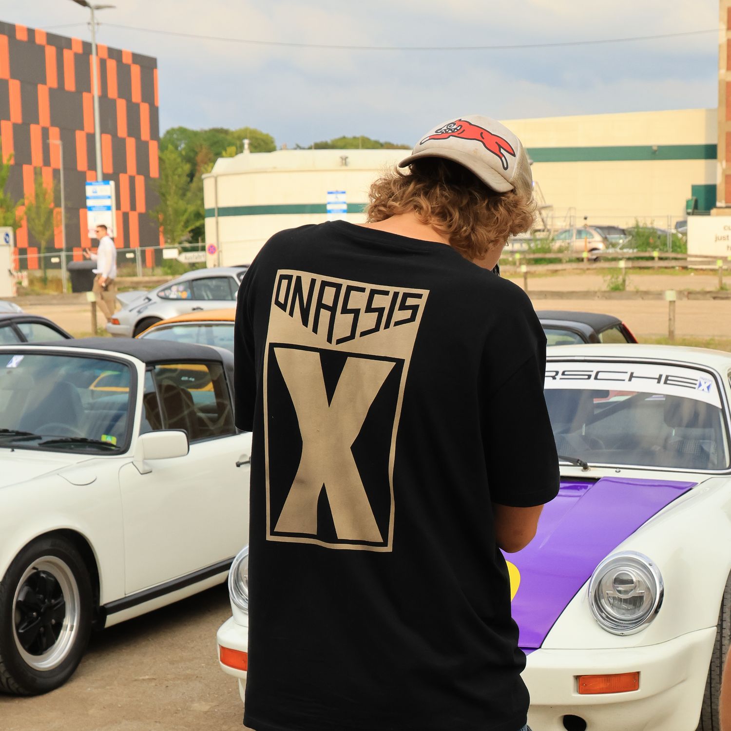 ONASSIS X T-shirt black/creamwhite 240GSM