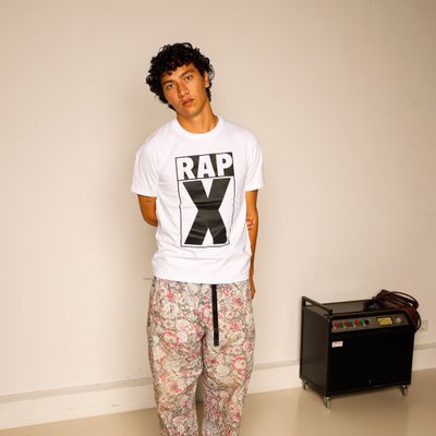 RAPX BLAST INVERT LOGO T white/black