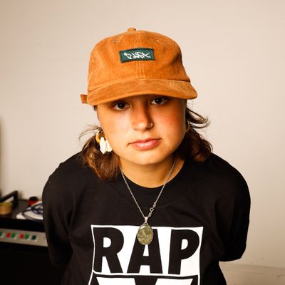 RAPX TAG CAP cord goldbrown green white
