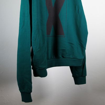 RAPX classic LOGO Hood turquoise/black