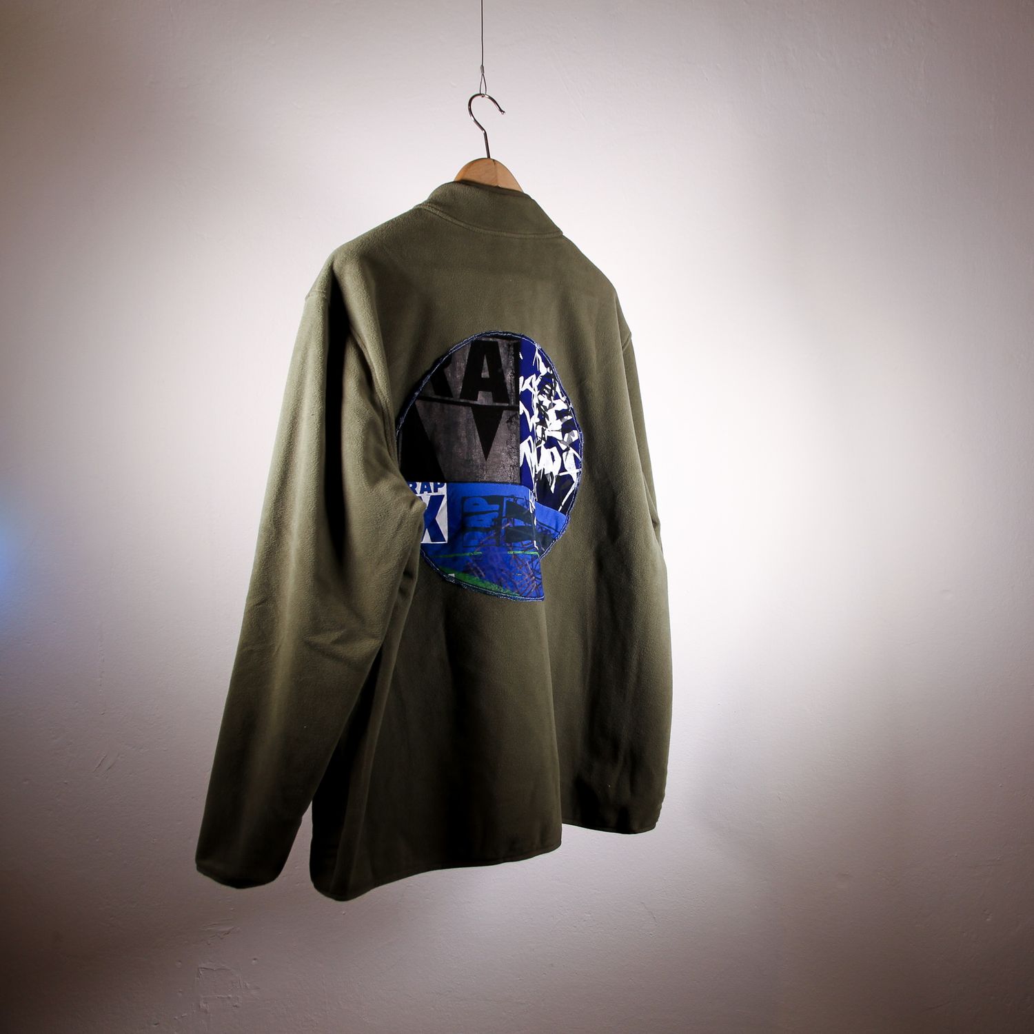 RAPX Fleece Jacket custom blu