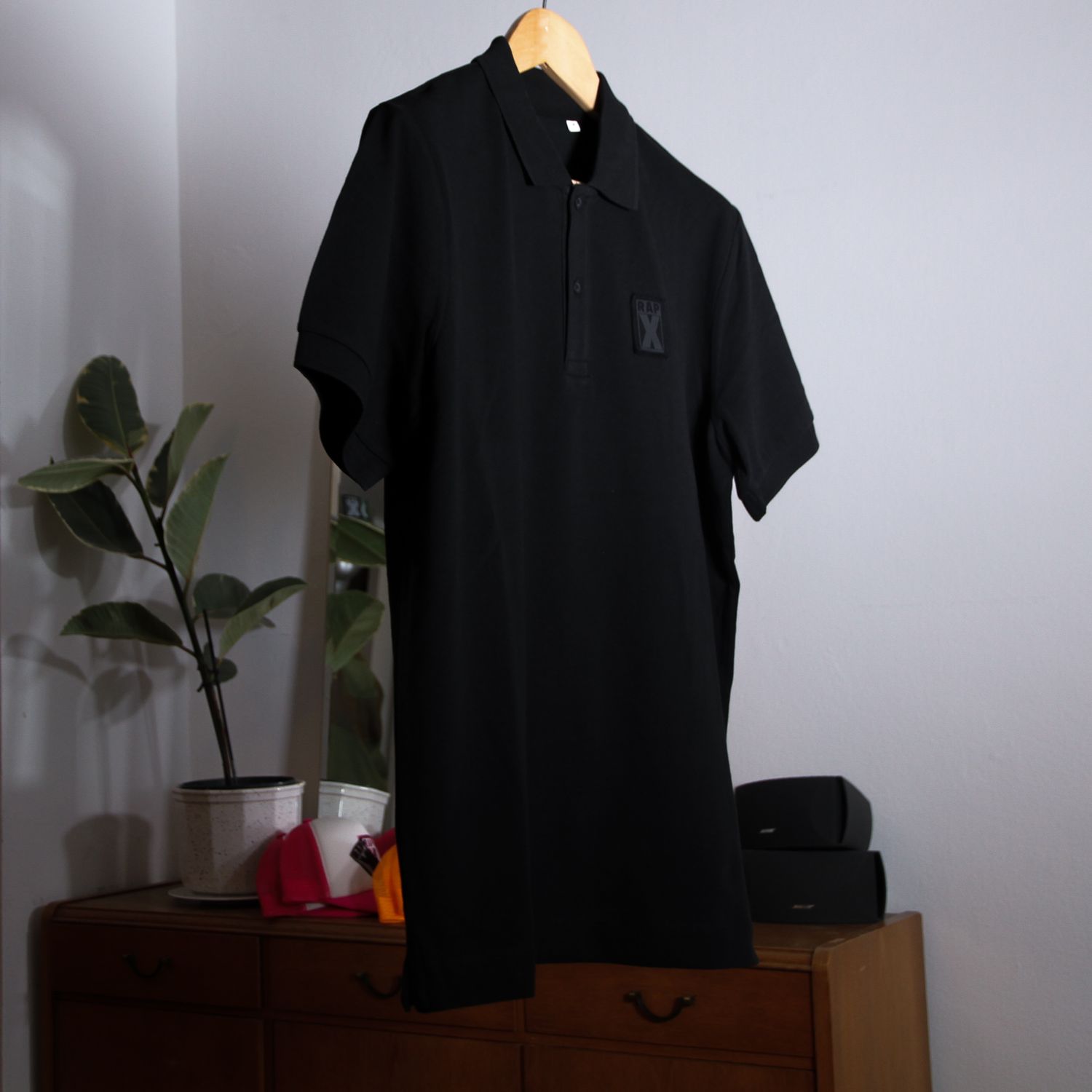 RAPX CLASSIC POLO black - black/black