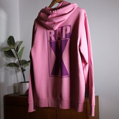 RAPX HOOD vintage pink - purple/beige