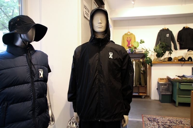 RAPX ALL WEATHER JACK black/white