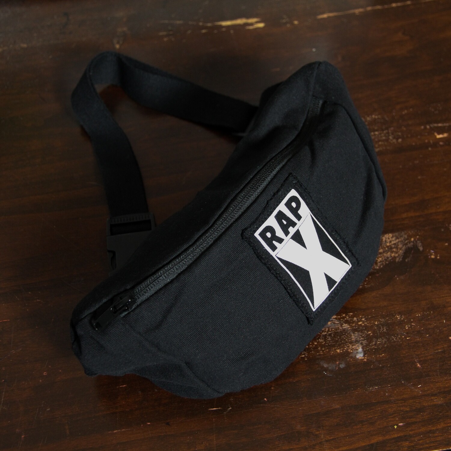 RAPX CLASSIC HIP BAG black/white