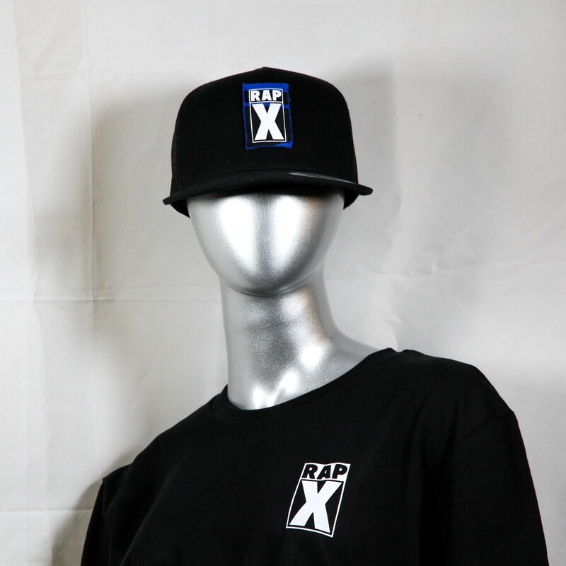 RAPX backside LOGO T black / white