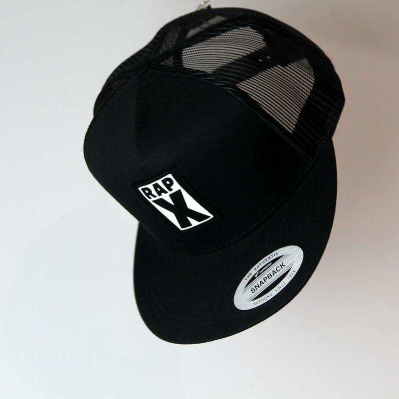 RAPX trucker CAP black/white