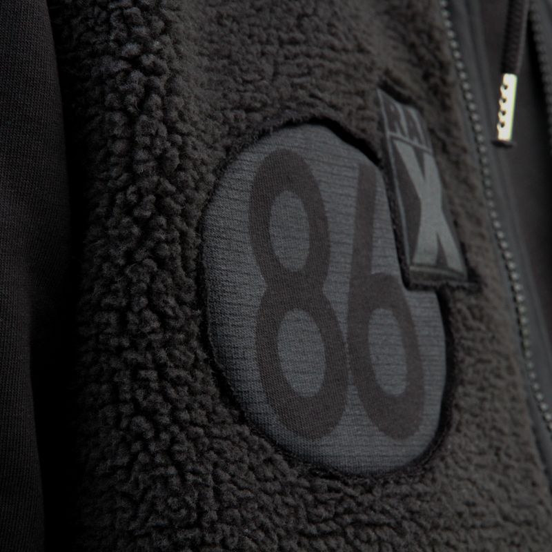 RAPX SHERPA VEST ‘86 black / black