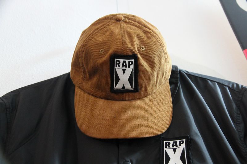 RAPX cord CAP caramel/black/white