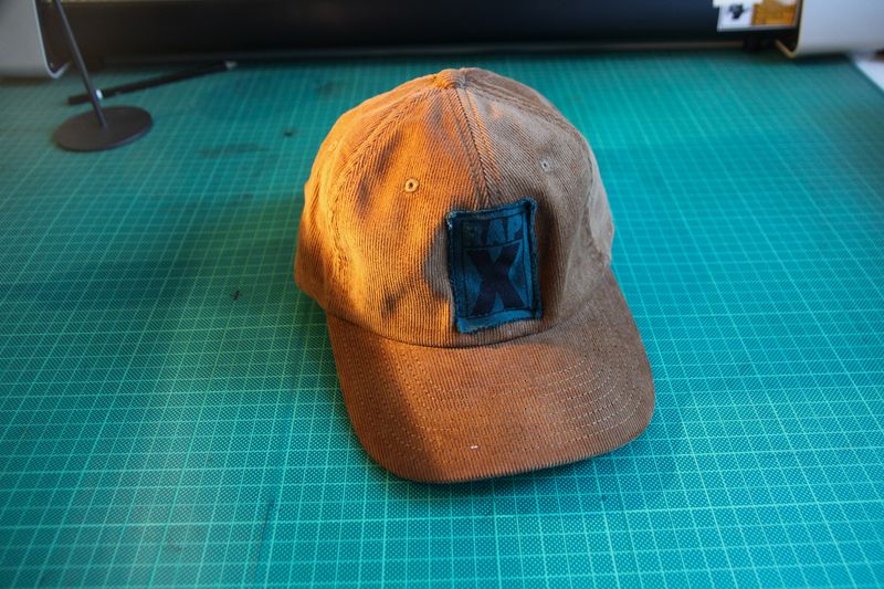RAPX cord CAP caramel/green/black