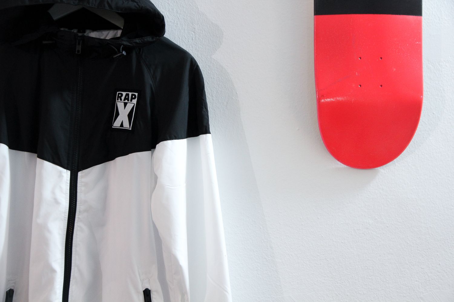 RAPX wind JACK black/white