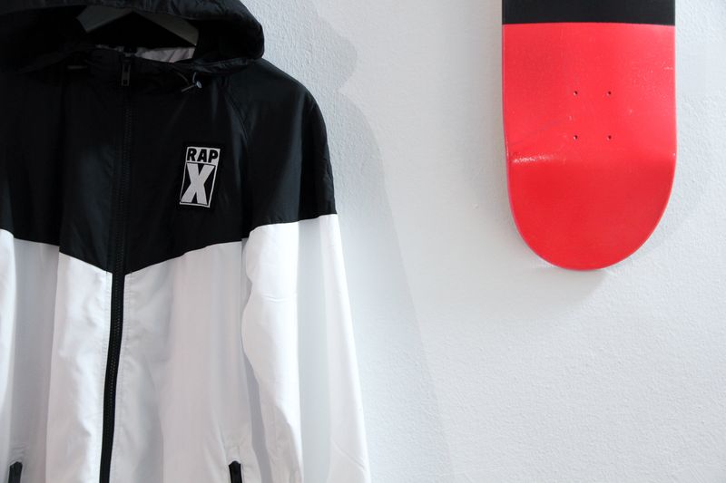 RAPX wind JACK black/white