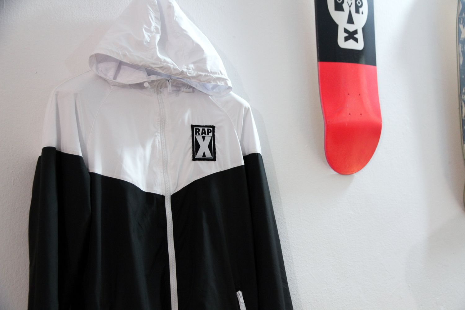 RAPX wind JACK white / black
