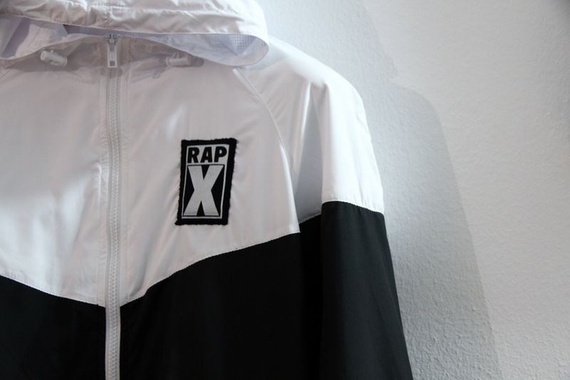 RAPX wind JACK white / black