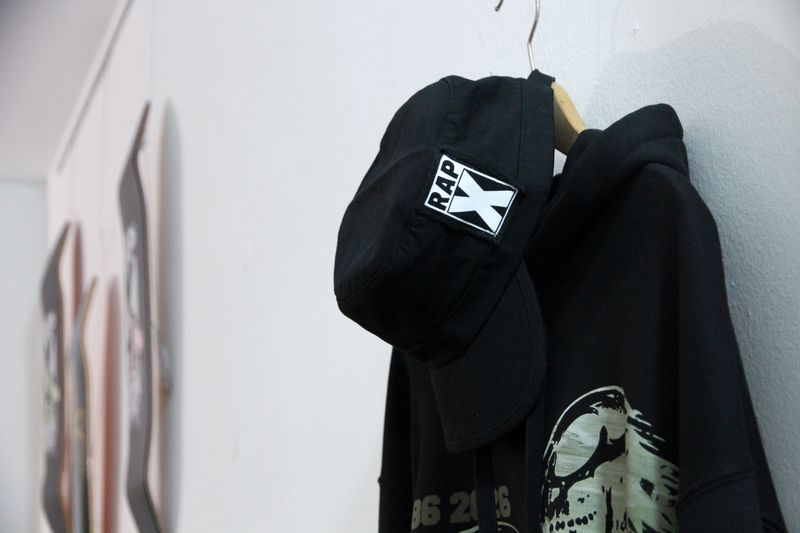 RAPX army CAP black/white