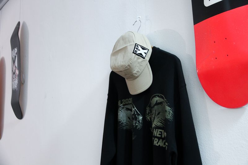 RAPX army CAP sand/black/white