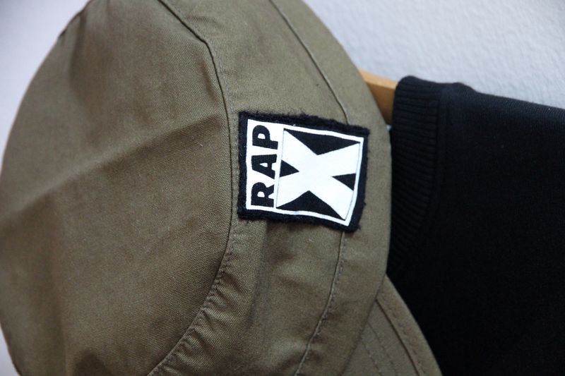 RAPX army CAP olive/black/white