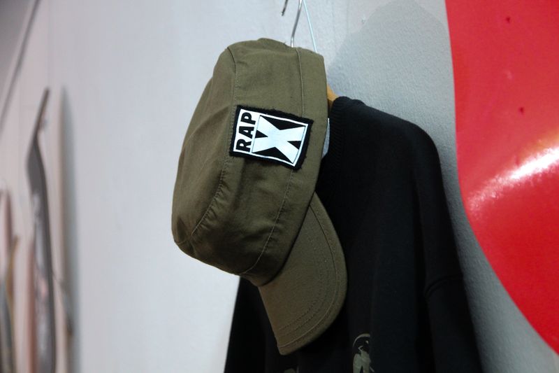 RAPX army CAP olive/black/white