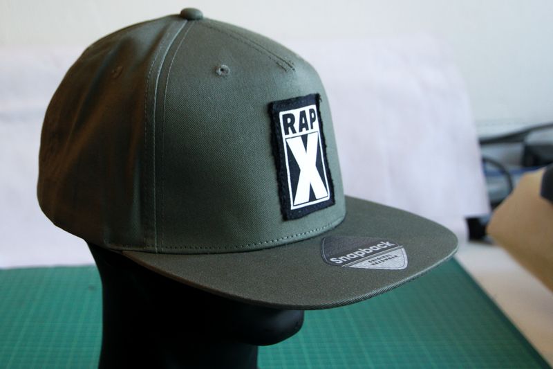 RAPX snap CAP olive/black/white